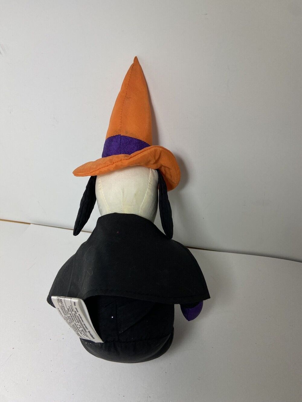 Whitman's Peanuts SNOOPY Trick or Treater & Witch Stuffed Plush Toys Preowned 9" - Picture 4 of 4